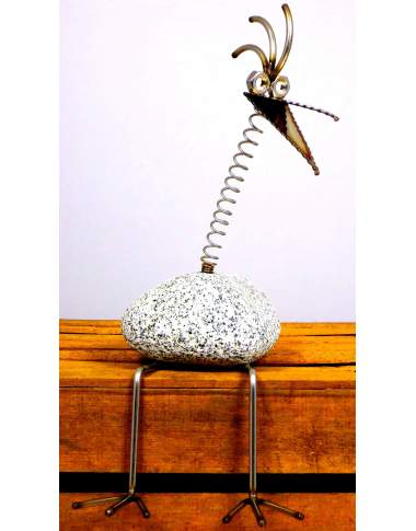 Kantenhocker SV 280 ca. 40cm hoch aus Granit und Edelstahl Kantenhocker SV 280 ca. 40cm hoch aus Granit und Edelstahl