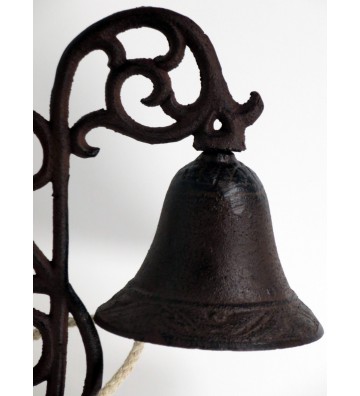 Türglocke Gesamthöhe ca.27cm Nostalgie Look, antikfarben