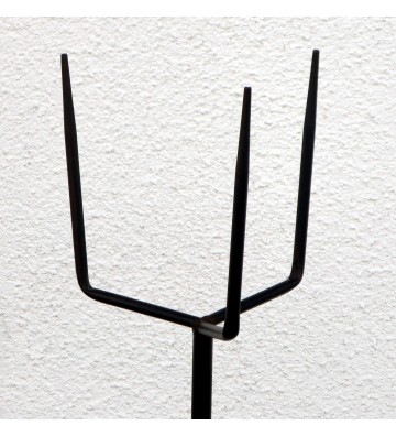 Blumensteckkorb ca. 110cm hoch aus Eisen dunkelrostfarben