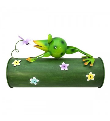 Zeitungsrolle Frosch Metall...