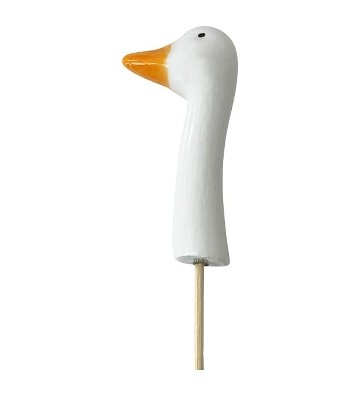 Gänse Stick Ivory Keramik...