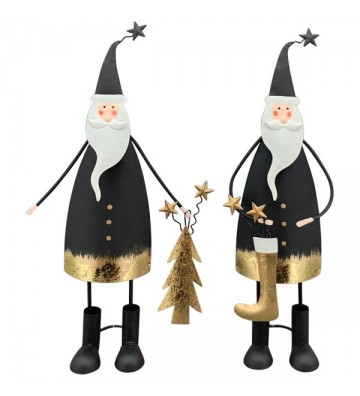 XMAS 2-er SET Santa Teal,...