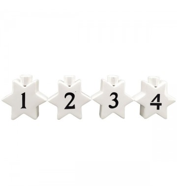 XMAS Kerzenhalter 4-er SET...