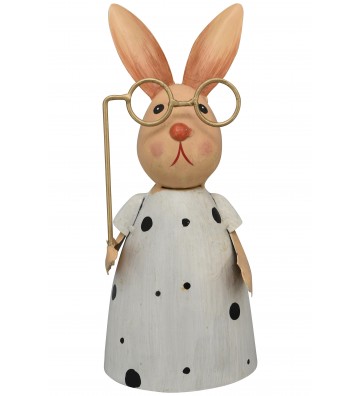 Zaunhocker Hase Metall...