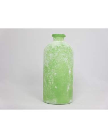 Glasvase bauchig grün zur Wahl ca. 25cm oder 17cm Glasvase bauchig grün zur Wahl ca. 25cm oder 17cm